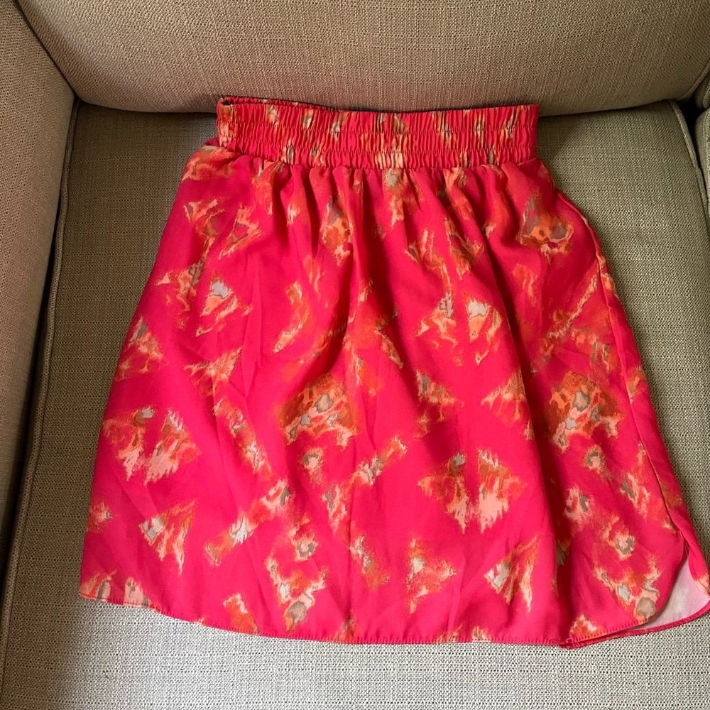 Floral skirt